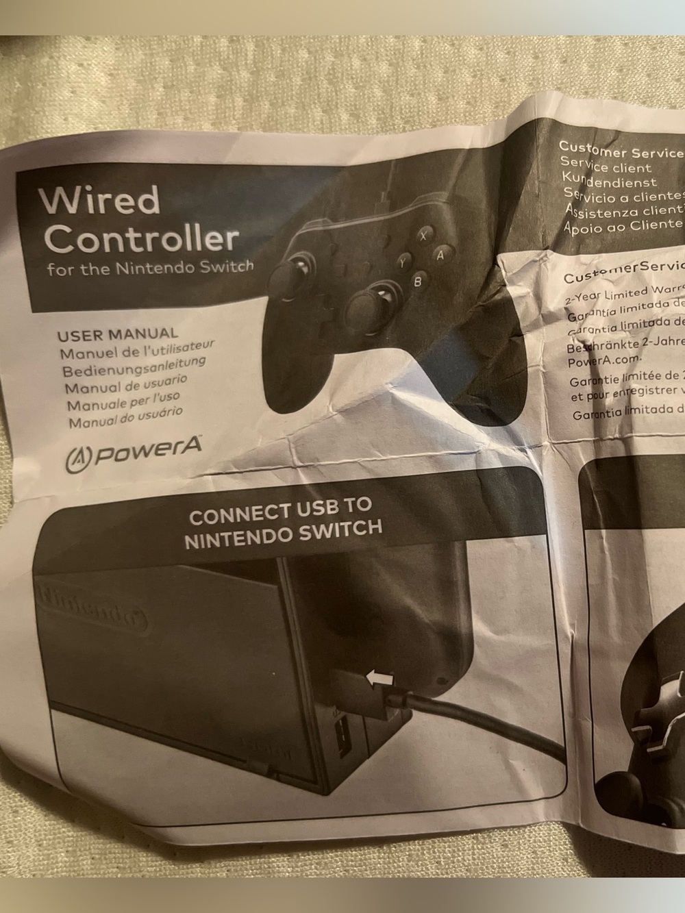 Legend of Zelda Nintendo Wired Switch Controller - Picture 4 of 5